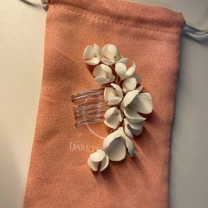 NEW - Irene Floral Comb from Dareth Colburn